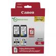 Komplet Canon PG-575 XL + CL-576 XL + papier 15ml + 12.6ml oryginalny