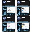 - Komplet HP 712 B XL CMY 167ml oryginalny