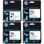 - Komplet HP 712 BCMY 125ml oryginalny